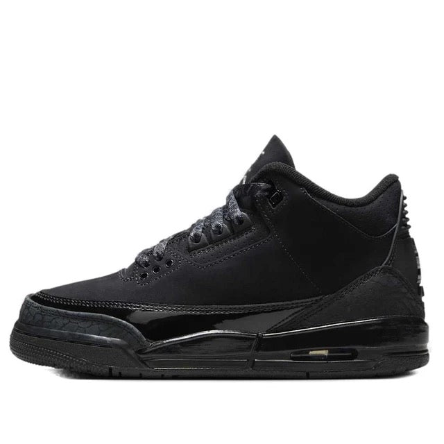 Air Jordan 3 Black Cat GS Black / White