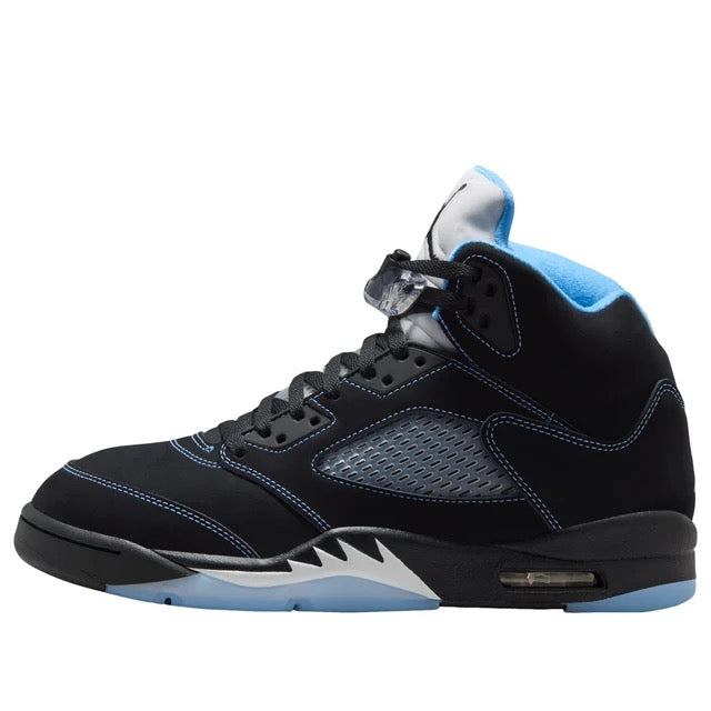 Air Jordan 5 Black / University Blue