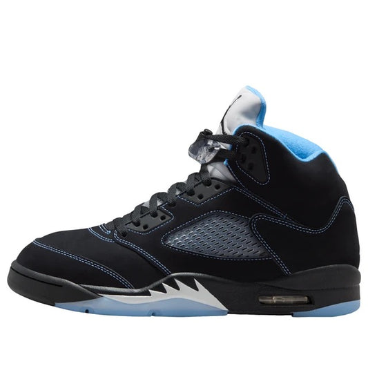 Air Jordan 5 Black / University Blue