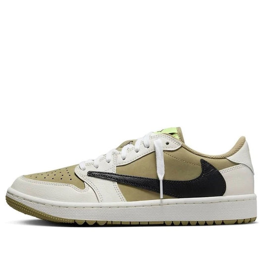 Travis Scott x Air Jordan 1 Low Golf Neutral Olive