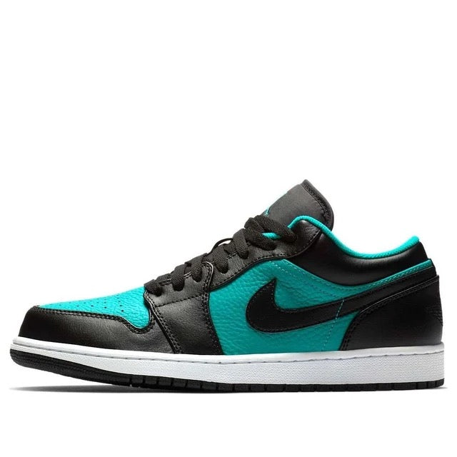 Air Jordan 1 Low Black / Aqua