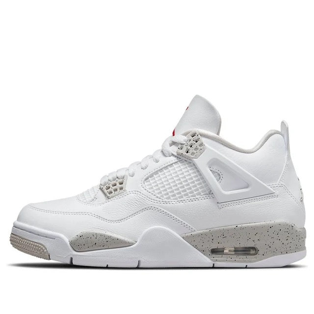Air Jordan 4 White Oreo (Tech Grey)