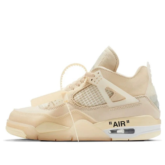 Off-White x Air Jordan 4 WMNS Sail