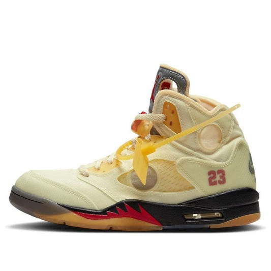 Off-White x Air Jordan 5 Sail