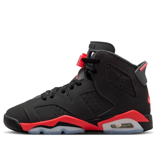 Air Jordan 6 Infrared GS Black / Light Crimson
