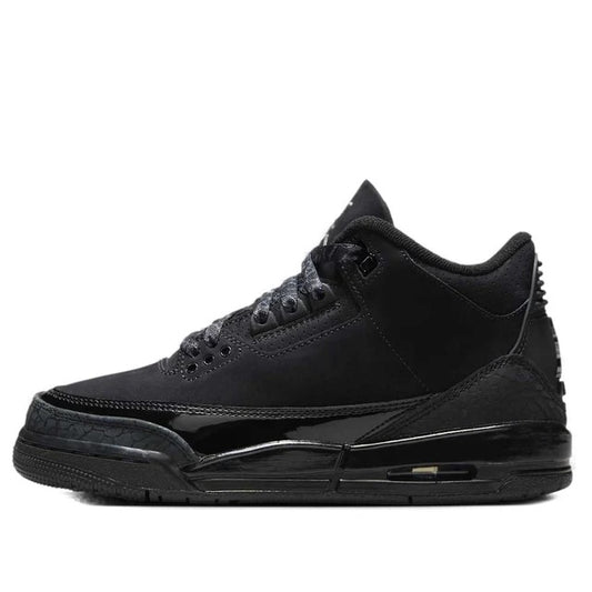 Air Jordan 3 Black Cat GS Black / White